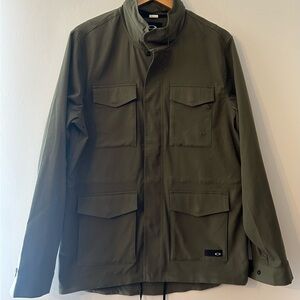 Oakley Collection Army Green Military Jacket size Large
